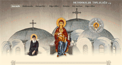 Desktop Screenshot of ortodokslartoplulugu.org