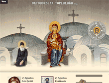 Tablet Screenshot of ortodokslartoplulugu.org